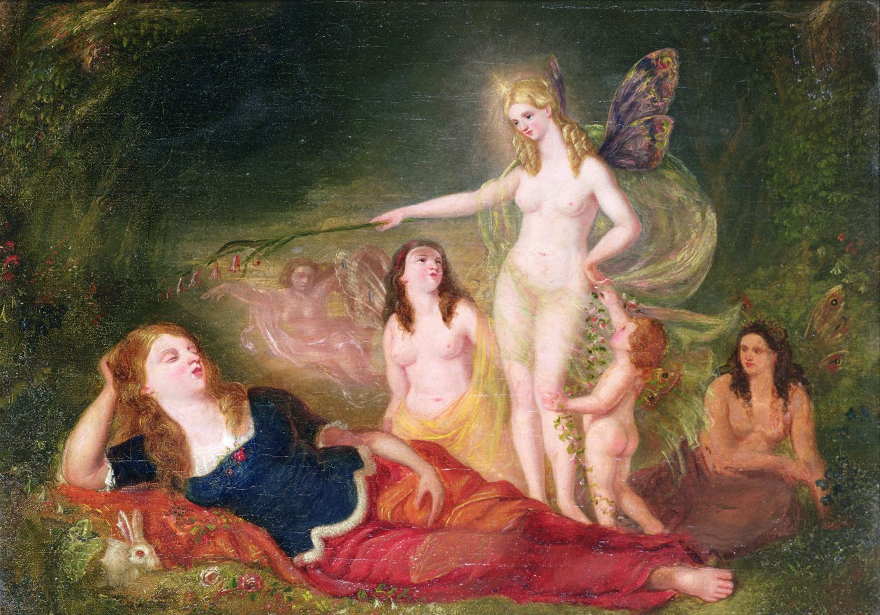 Ein Sommernachtstraum, 1840 von David Scott