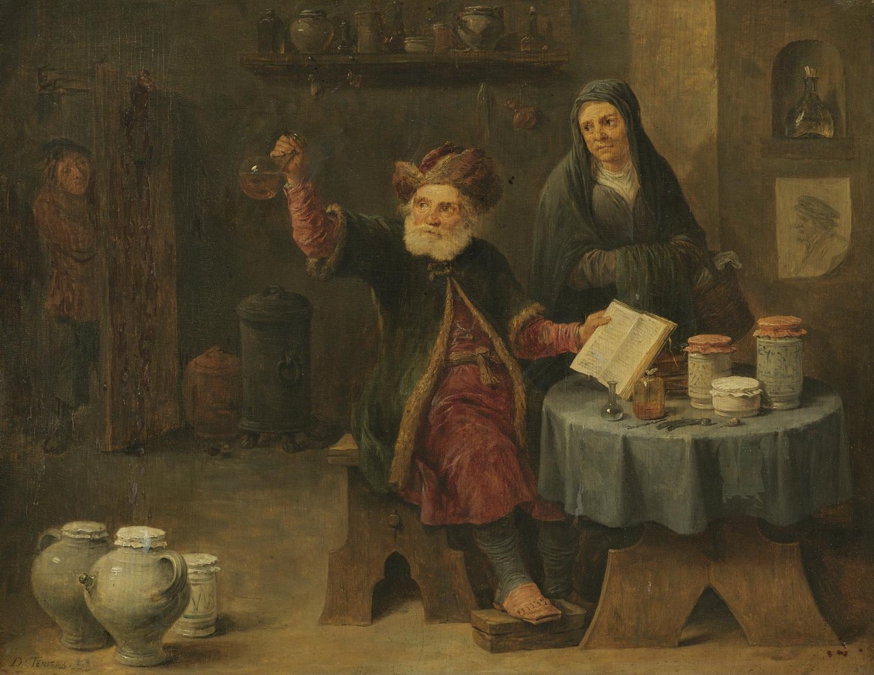 Der Besuch beim Arzt von David Teniers the Younger