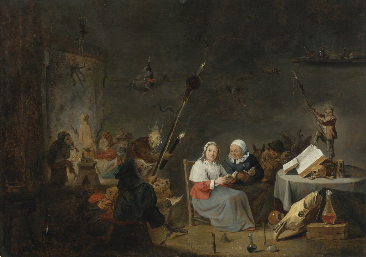 Der Hexensabbat von David Teniers the Younger