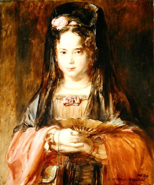 Das spanische Mädchen von David Wilkie