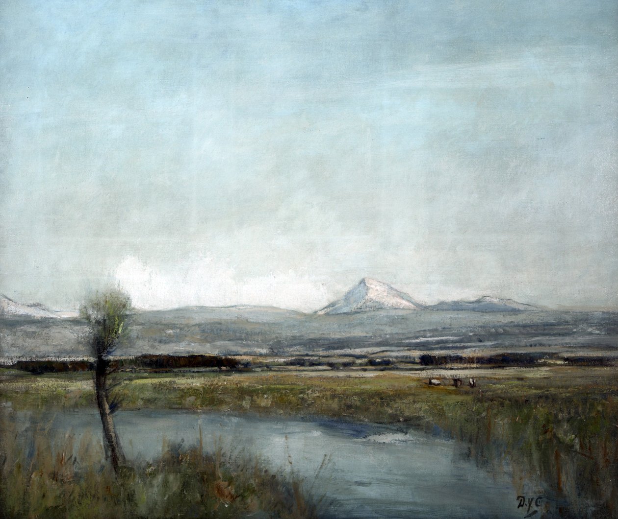 April-Schnee, Ben Ledi von David Young Cameron
