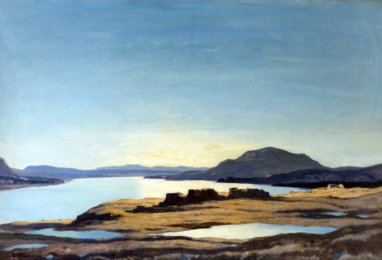 Loch Naver, Sutherlandshire von David Young Cameron