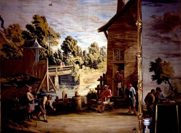 Das Boulespiel von David Teniers the Younger