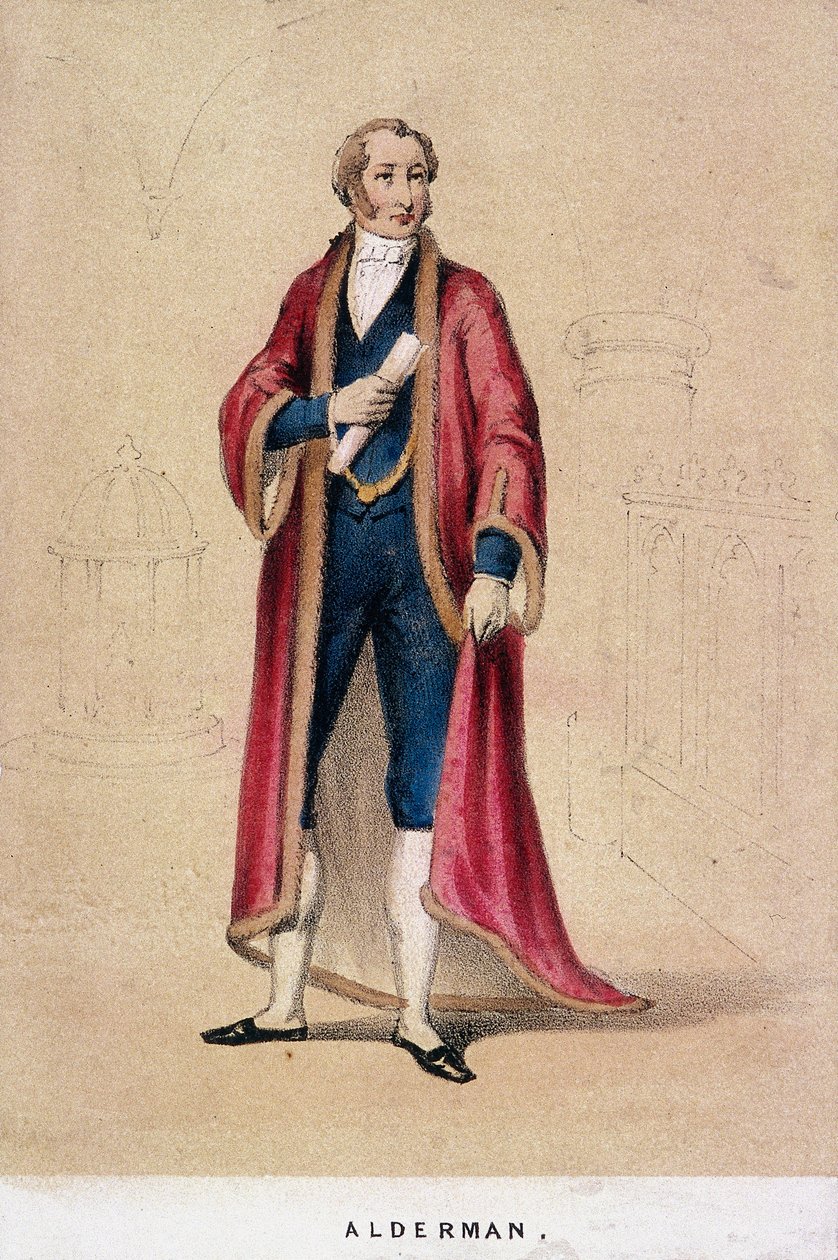 Ein Ratsherr, 1855 von Day and Son