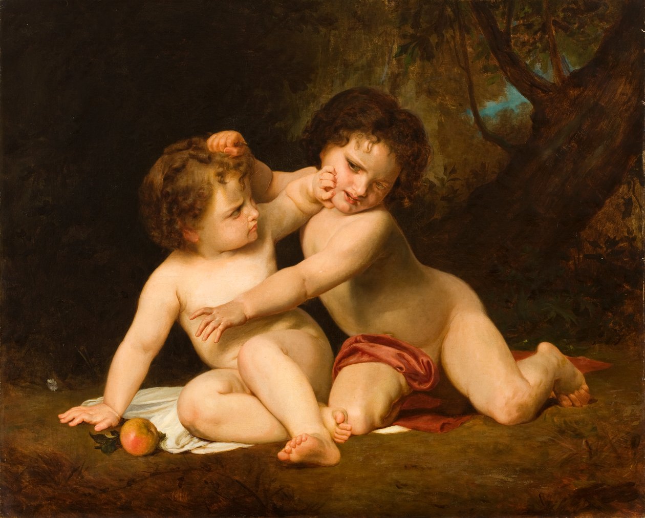 Krieg (Der erste Zwist), nach William Adolphe Bouguereau, 1877-89 von De Scott Evans
