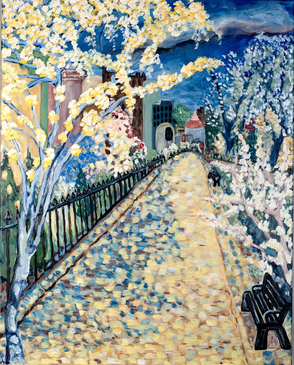 Blütenweg, 2021 von Deborah Eve Alastra