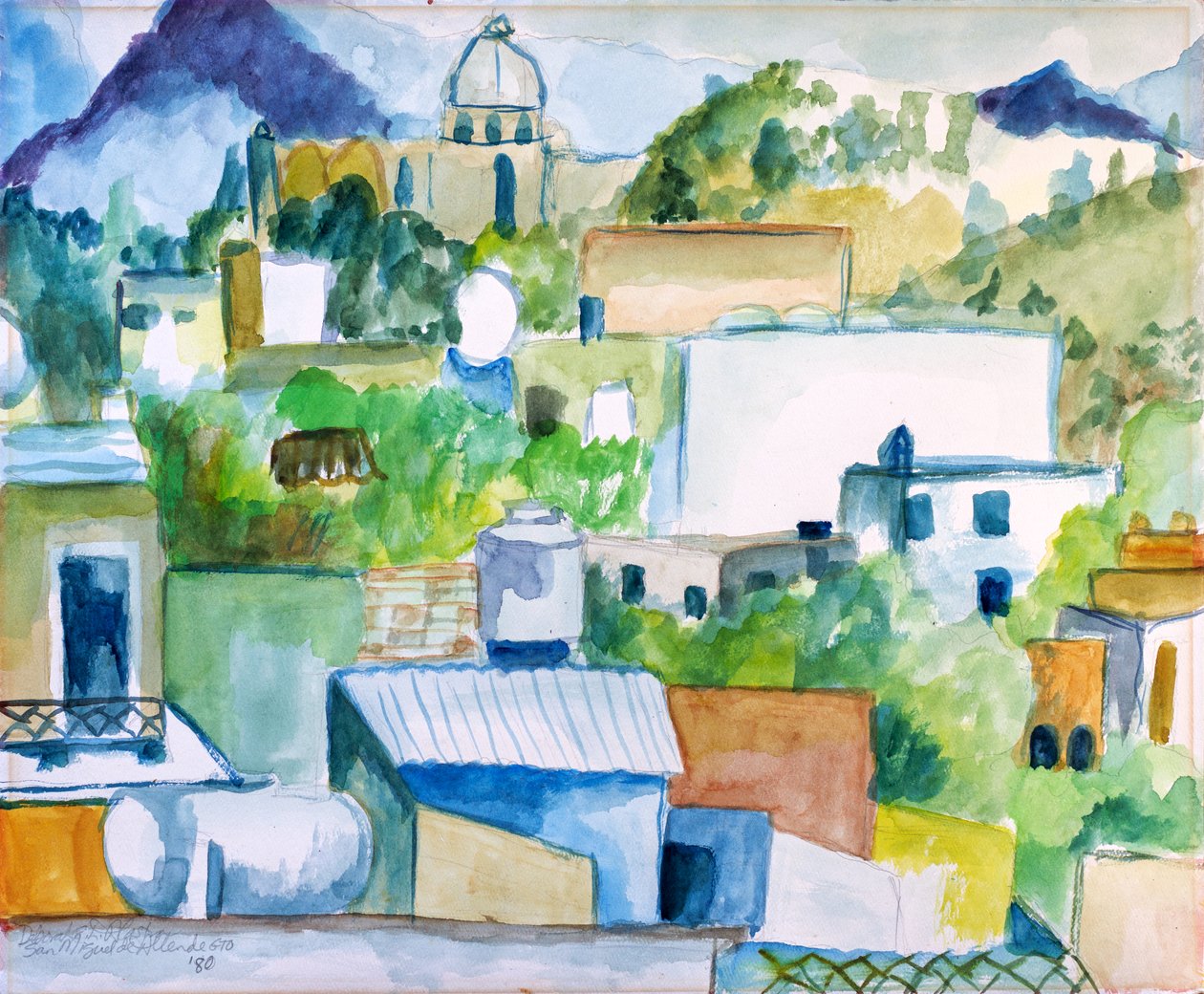 San Miguel Ansicht von Deborah Eve Alastra