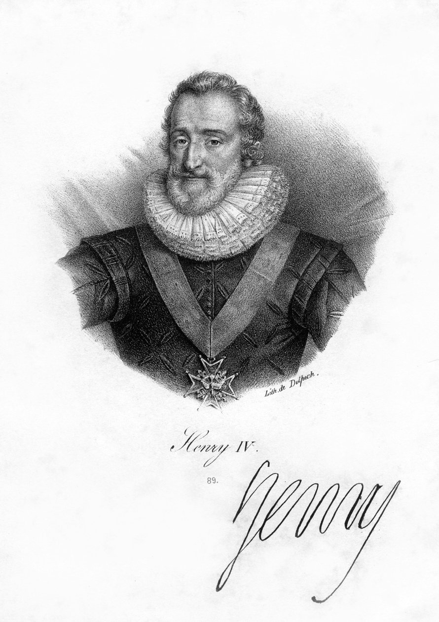 Heinrich IV. von Frankreich von Delpech