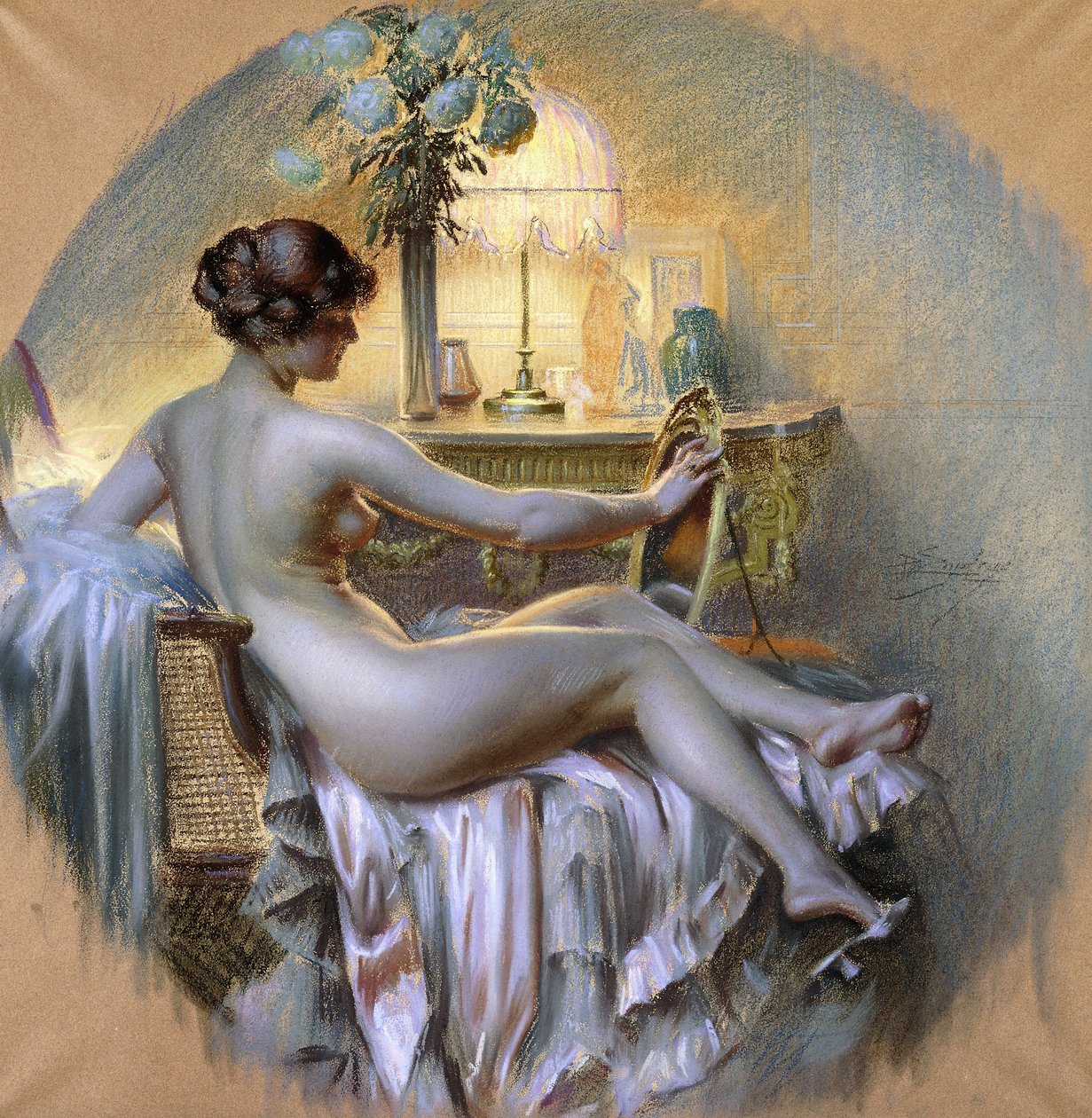 Die Toilette von Delphin Enjolras