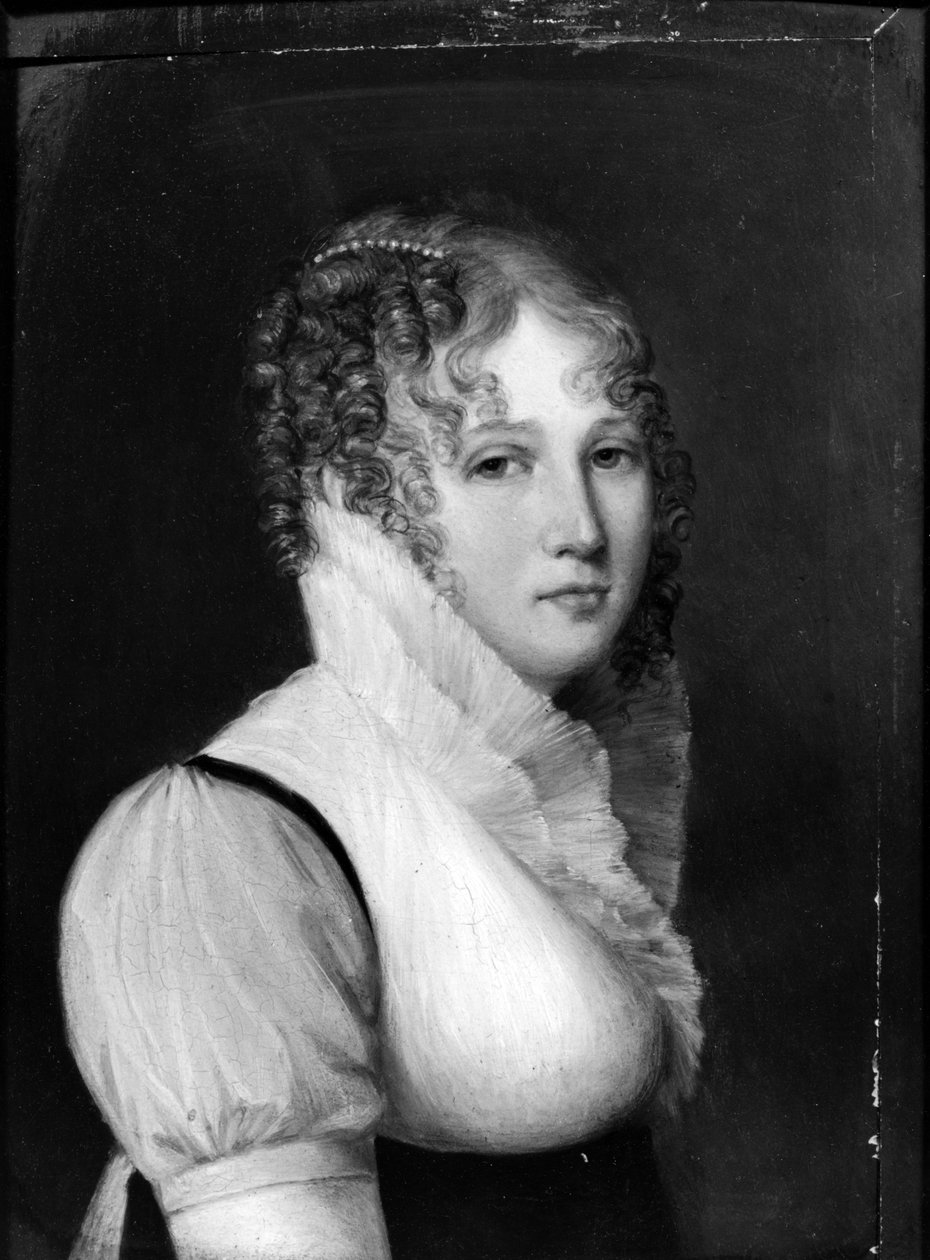 Selbstporträt von Delphine de, Marquise de Custine Sabran