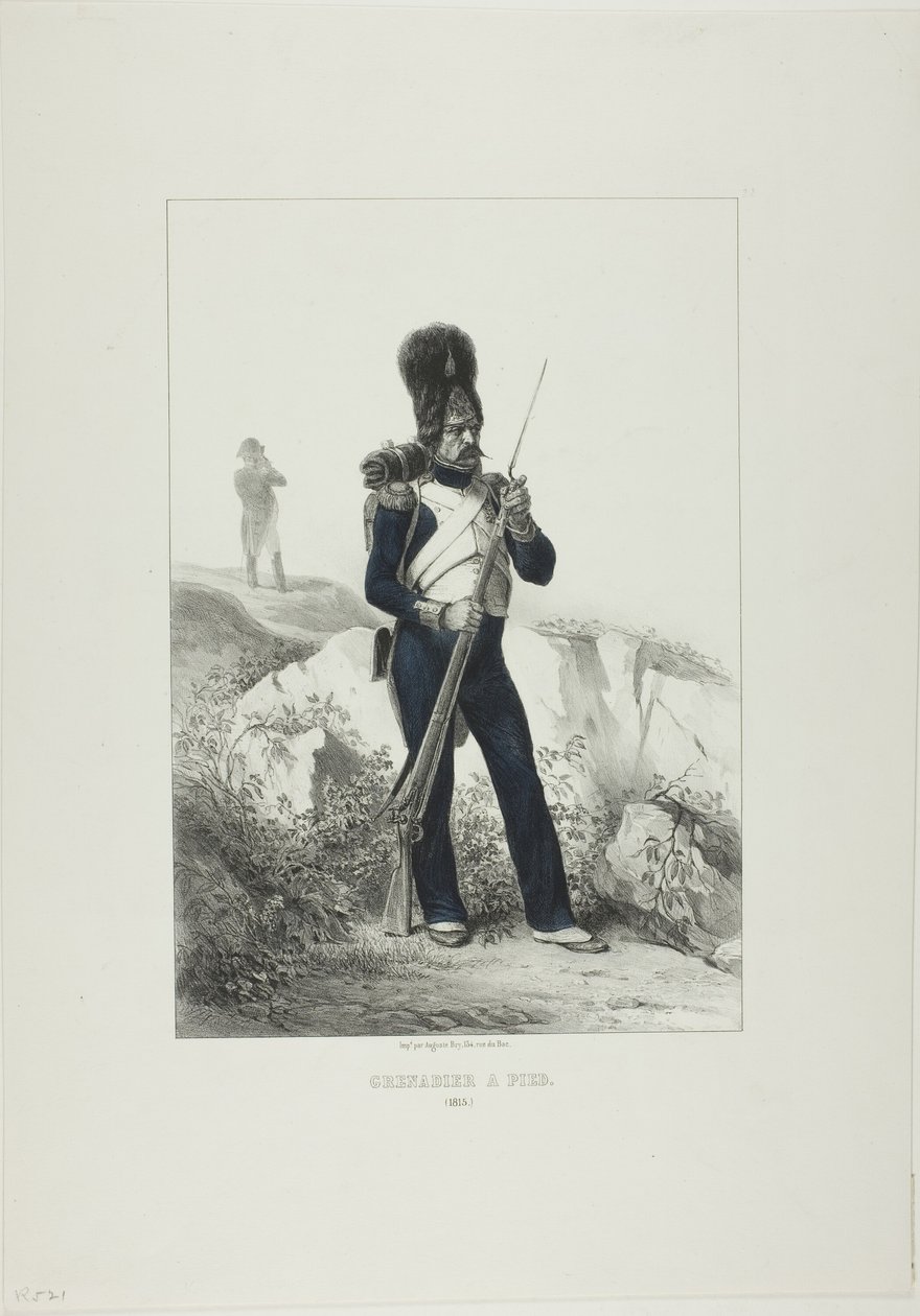 Grenadier zu Fuß, Elba von Denis Auguste Marie Raffet