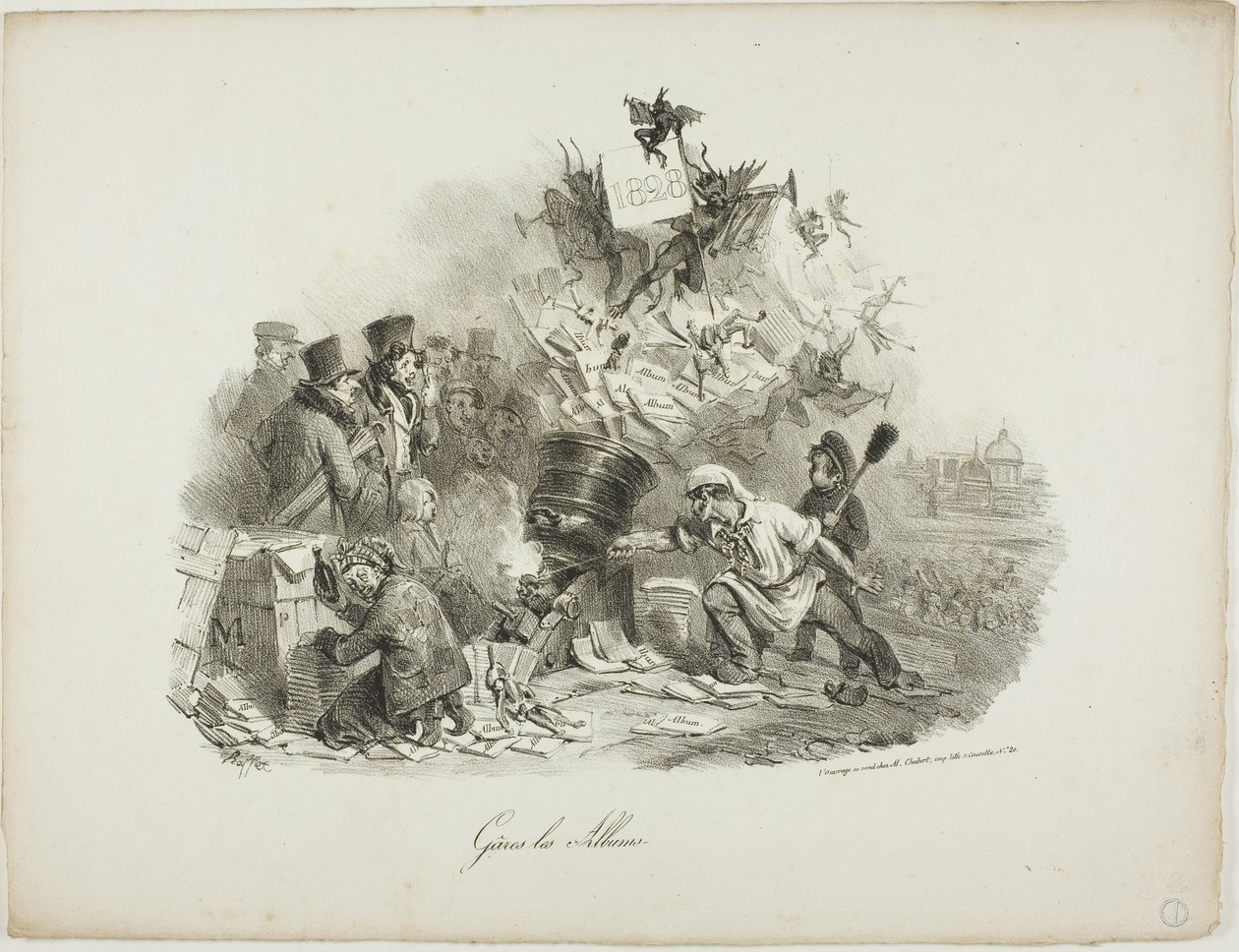 Gâres les Albums von Denis Auguste Marie Raffet