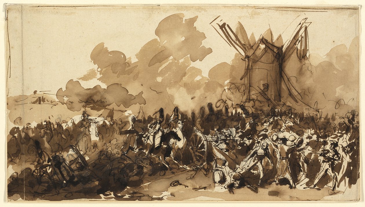 Studie von Denis Auguste Marie Raffet