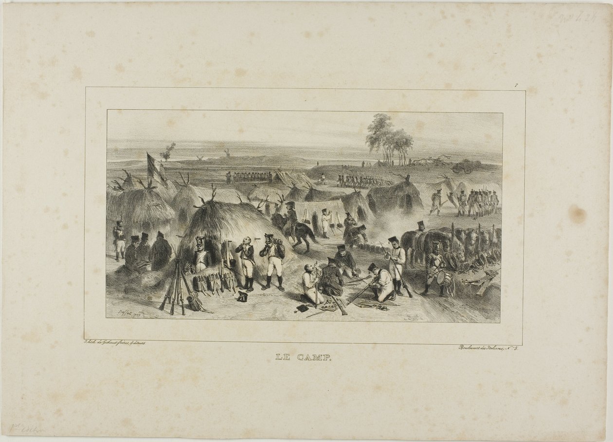 Das Lager von Denis Auguste Marie Raffet