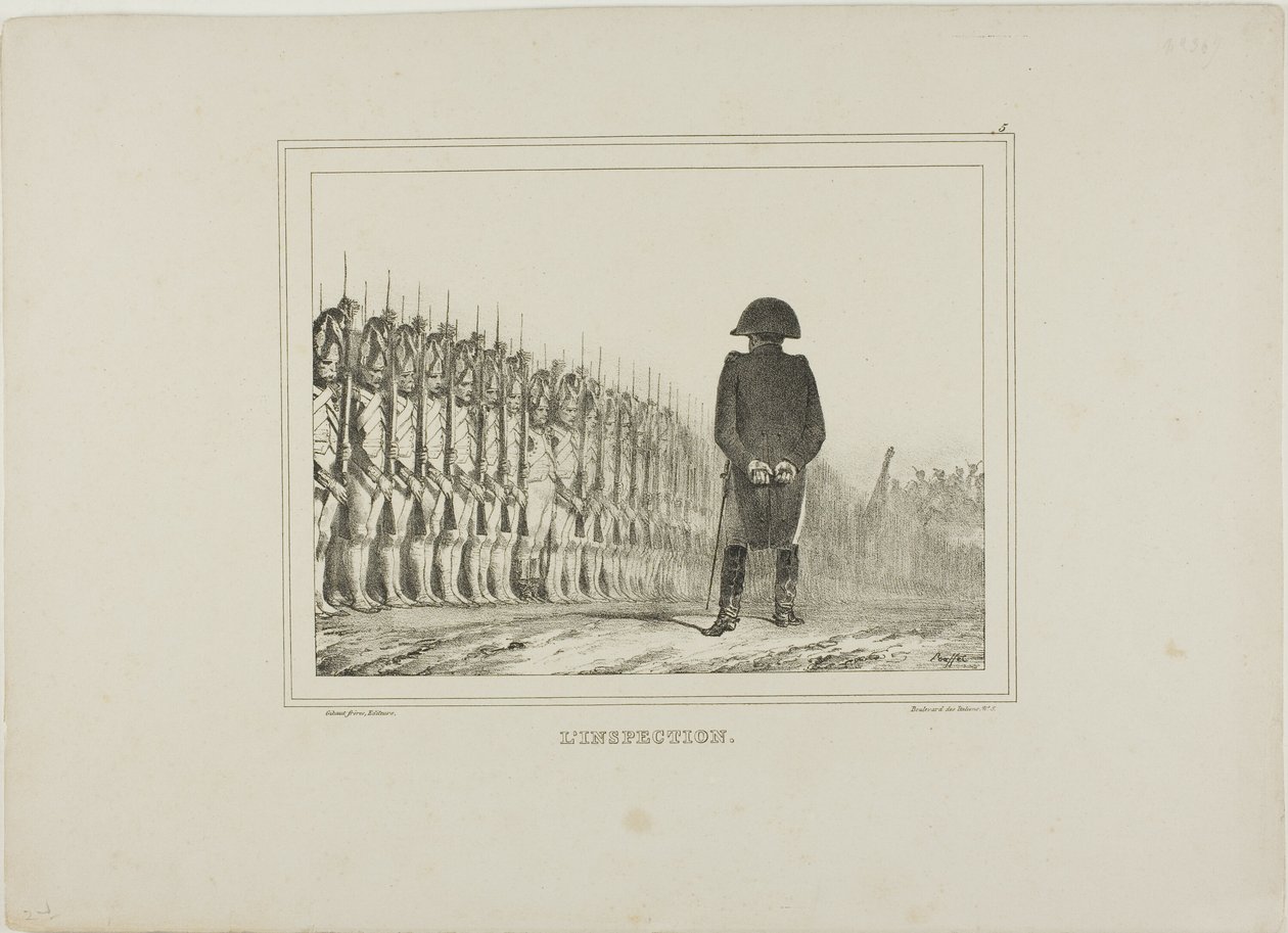 Die Inspektion von Denis Auguste Marie Raffet