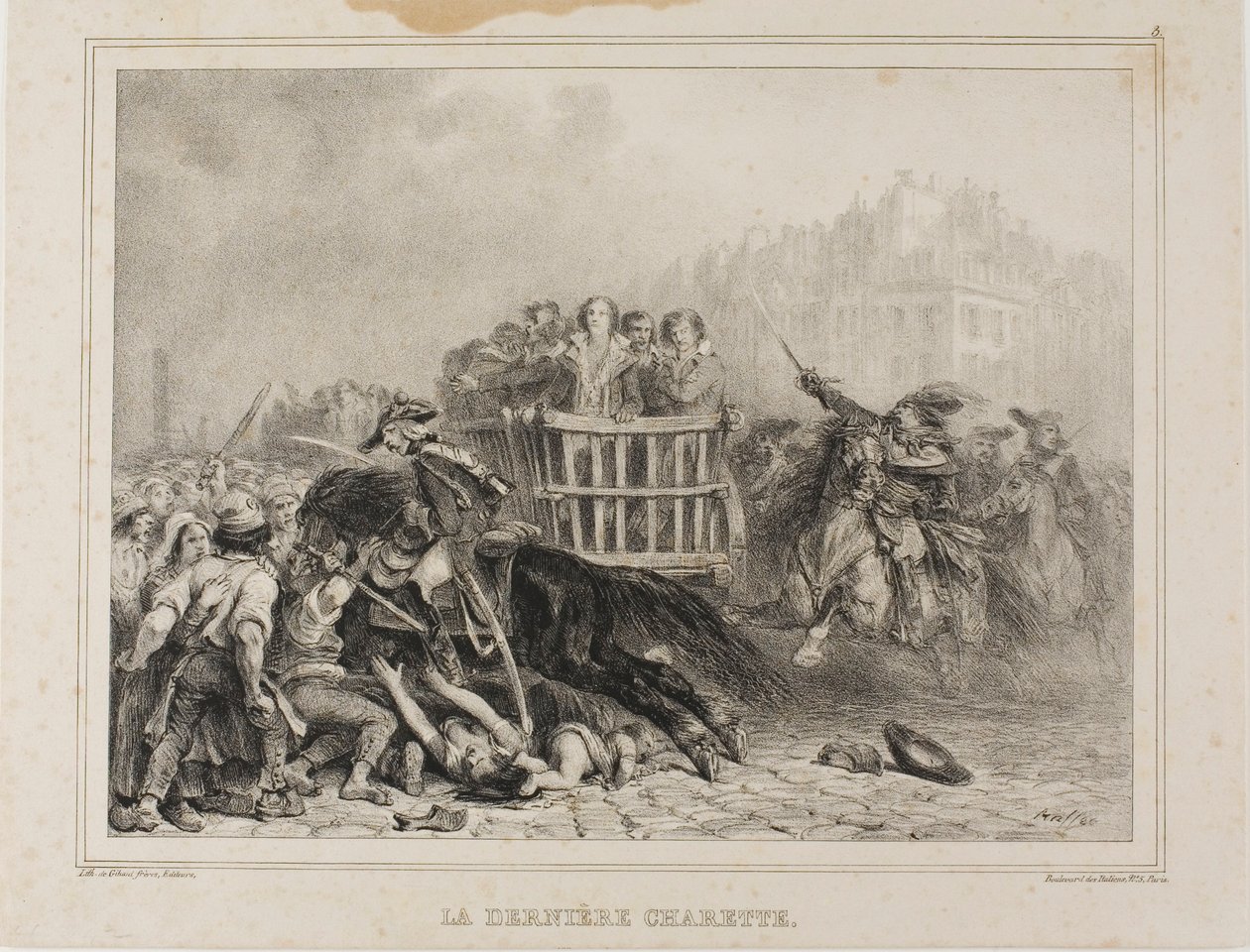 Der letzte Wagen von Denis Auguste Marie Raffet