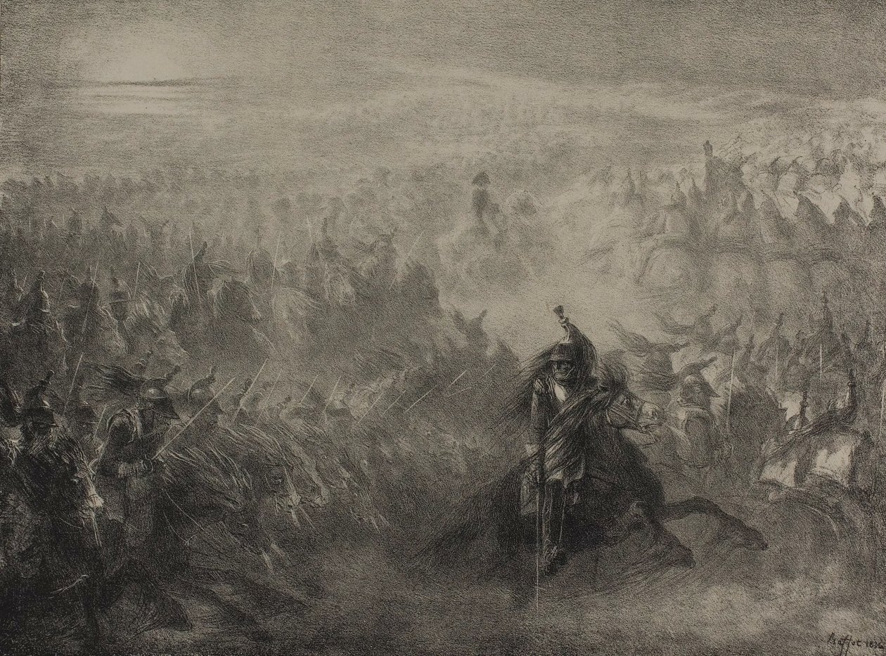 Die nächtliche Überprüfung von Denis Auguste Marie Raffet