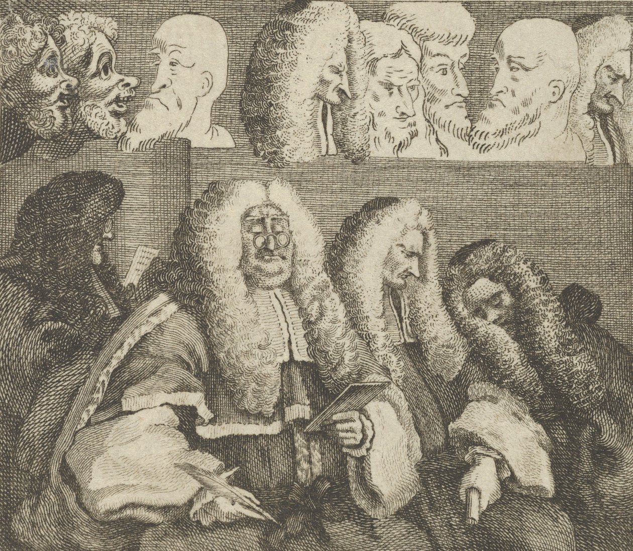 Die Bank, 1790-1810 von Dent
