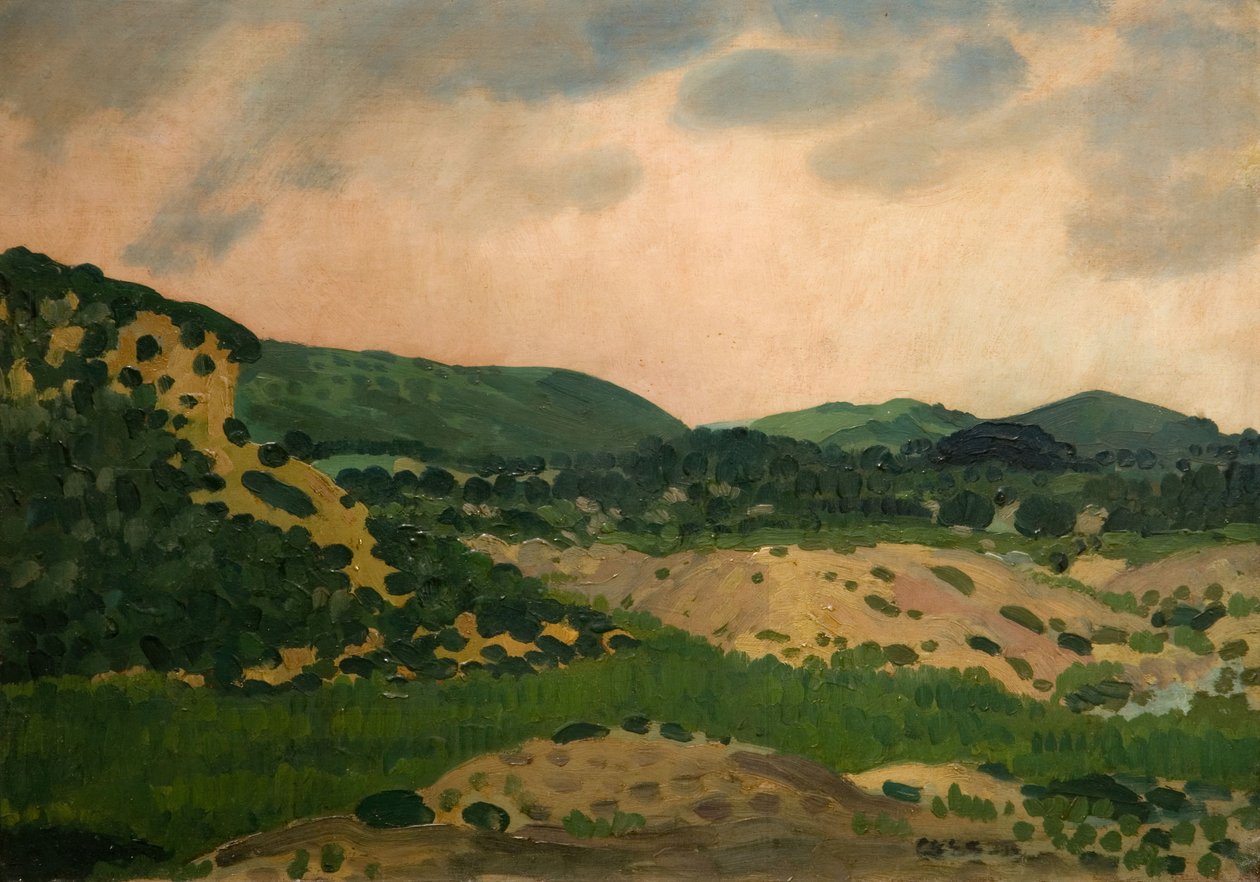 Crich Barrow, 1931. Derbyshire von Derwent Lees