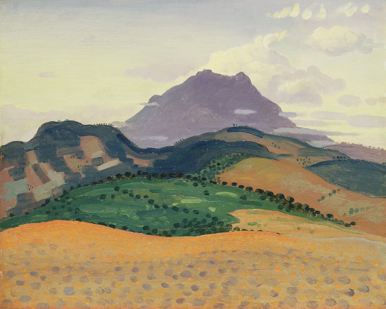 Tour Madeloc in den Pyrenäen, ca. 1913 von Derwent Lees