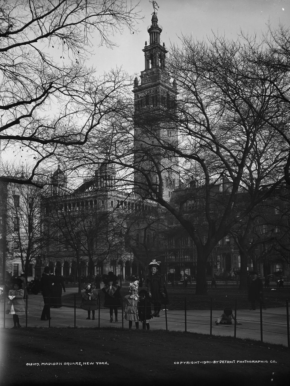 Madison Square, New York, um 1901 von Detroit Publishing Co.
