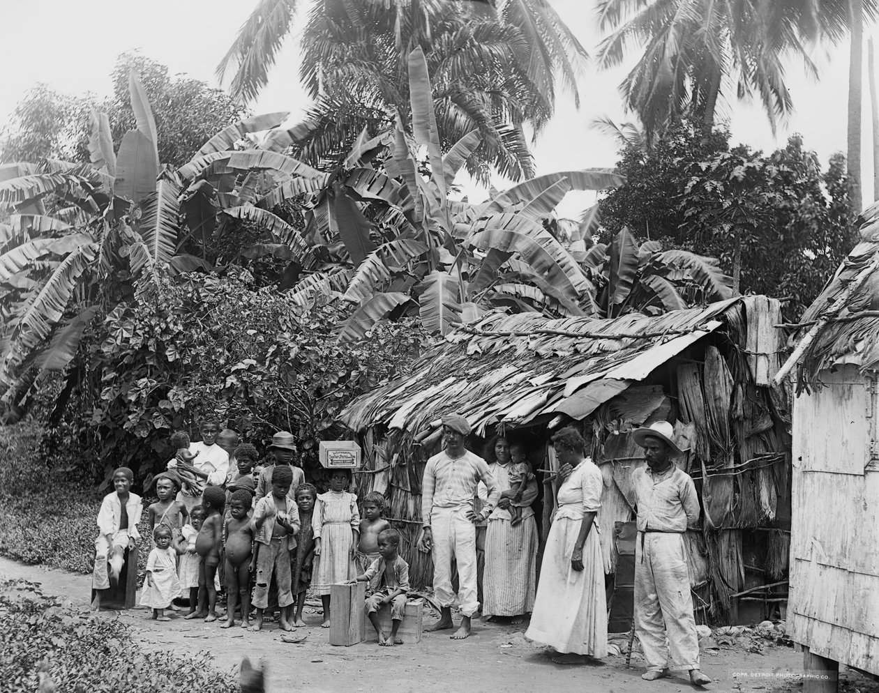 Puerto-ricanische Eingeborene, ca. 1903 von Detroit Publishing Co.