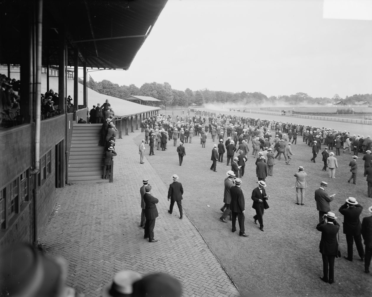 Rennbahn von Saratoga, Saratoga Springs, N.Y., ca. 1900-15 von Detroit Publishing Co.