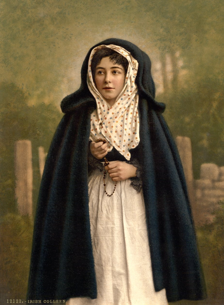 Irische Colleen, 1890 von Detroit Photographic Co.