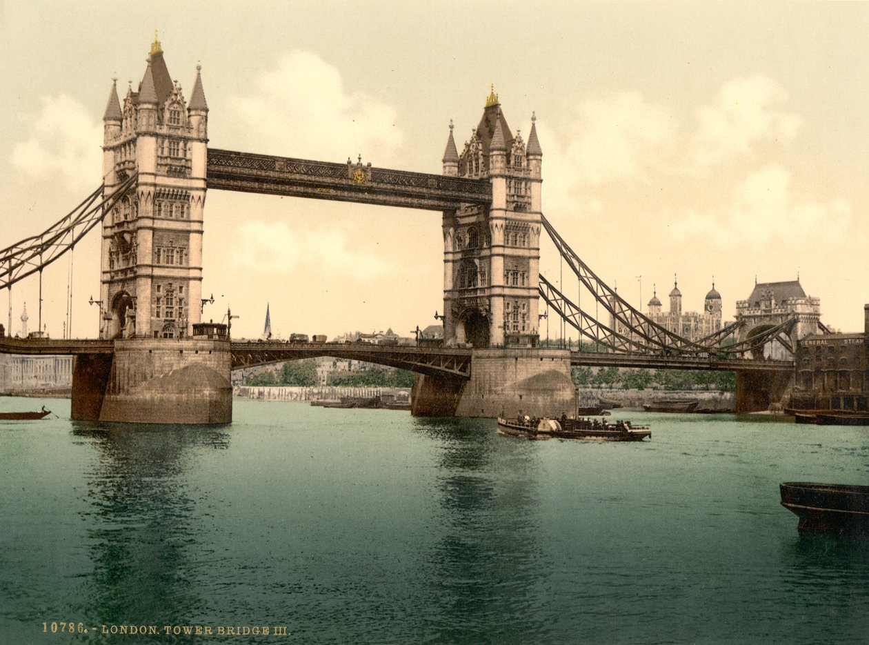 Tower Bridge, London von Detroit Photographic Co.