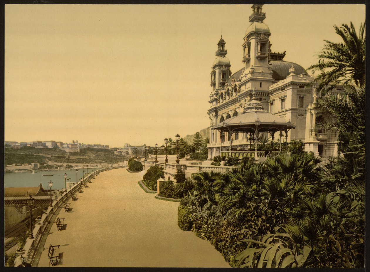 Casino, Monte Carlo, Monaco, Riviera von Detroit Publishing Co.
