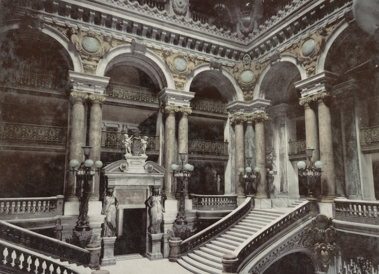 Große Oper Paris, ca. 1900 von Detroit Publishing Co.