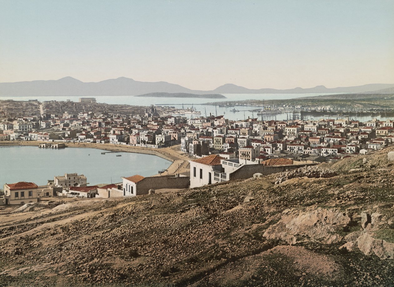 Hafen von Piräus, 1905 von Detroit Publishing Co.