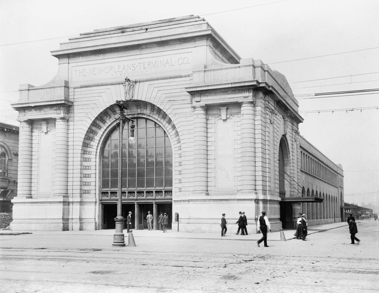 Endstation, New Orleans von Detroit Publishing Co.