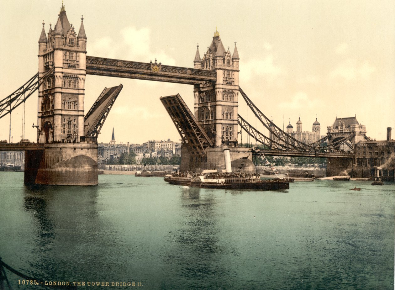Tower Bridge, London von Detroit Publishing Co.
