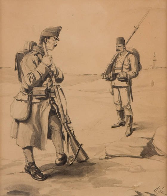 Soldaten von Dezso Ber