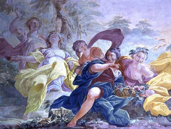 Mythologische Szene von Diacinto (attr.) Fabbroni