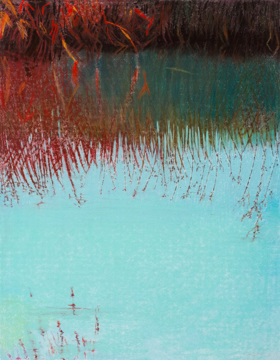 Rote Weide 3b, 2021 von Diana Jahns