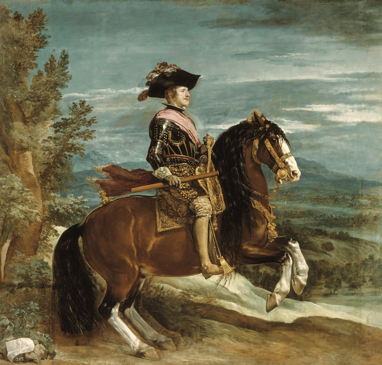 Reiterporträt von Philipp IV. (1605-65) ca. 1636 von Diego Velázquez