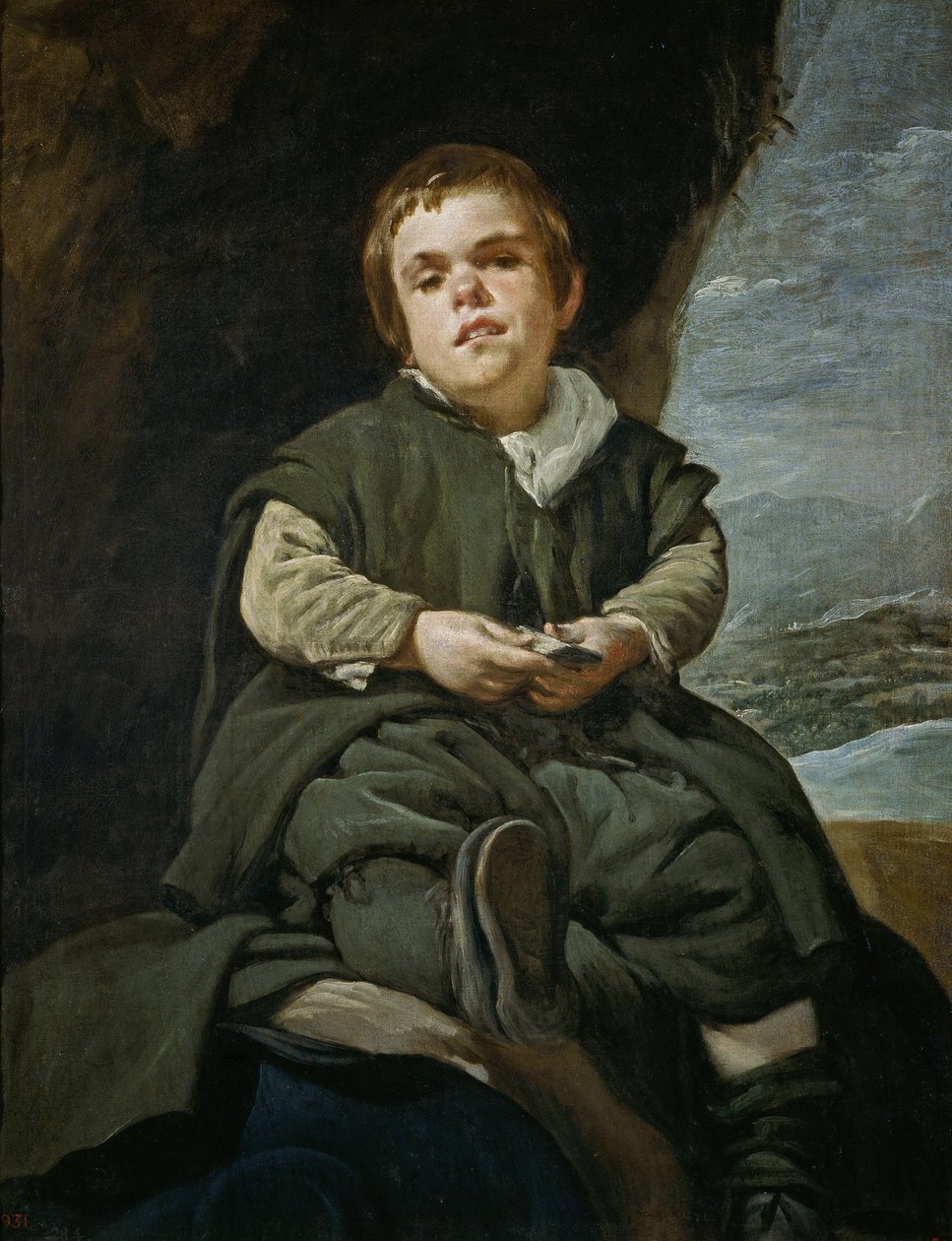 Francisco Lezcano, das Kind von Vallecas von Diego Velázquez