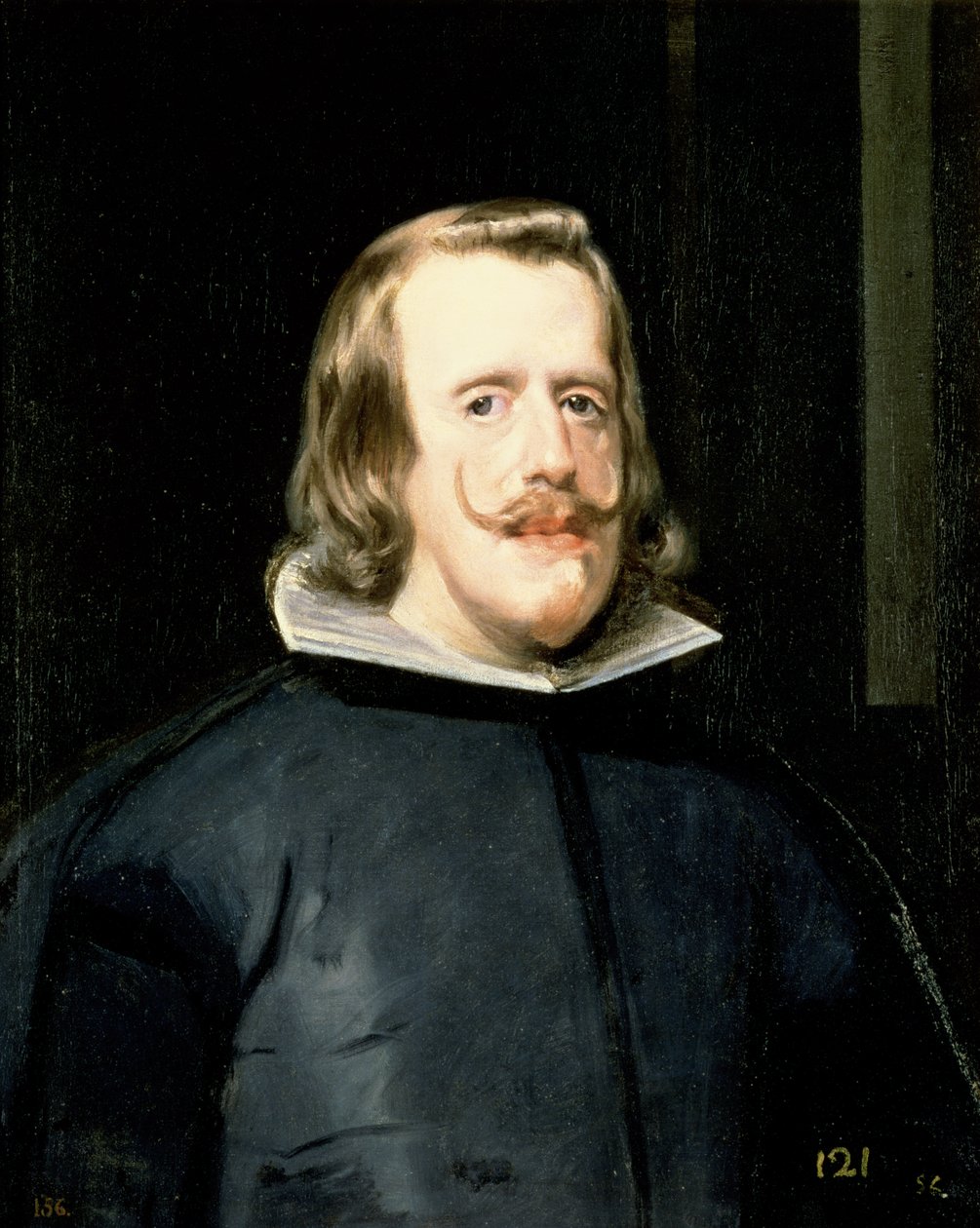 Porträt von Philipp IV. (1605-65) in Hofkleidung, 1655 von Diego Velázquez