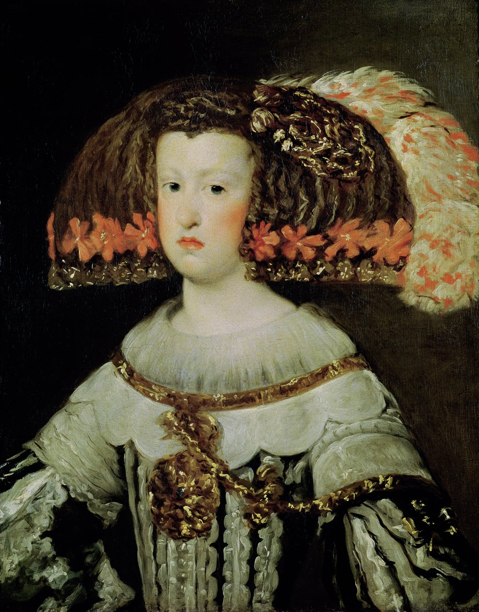 Porträt von Königin Maria Anna (1635-96) von Spanien von Diego Velázquez