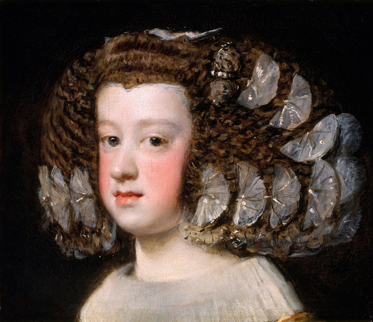 Die Infantin Maria Theresa, Tochter von Philipp IV. von Spanien von Diego Velázquez