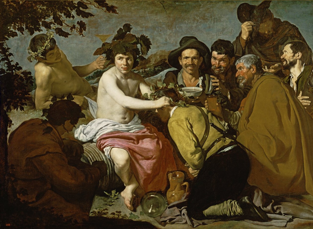 Triumph des Bacchus, 1628 von Diego Velázquez
