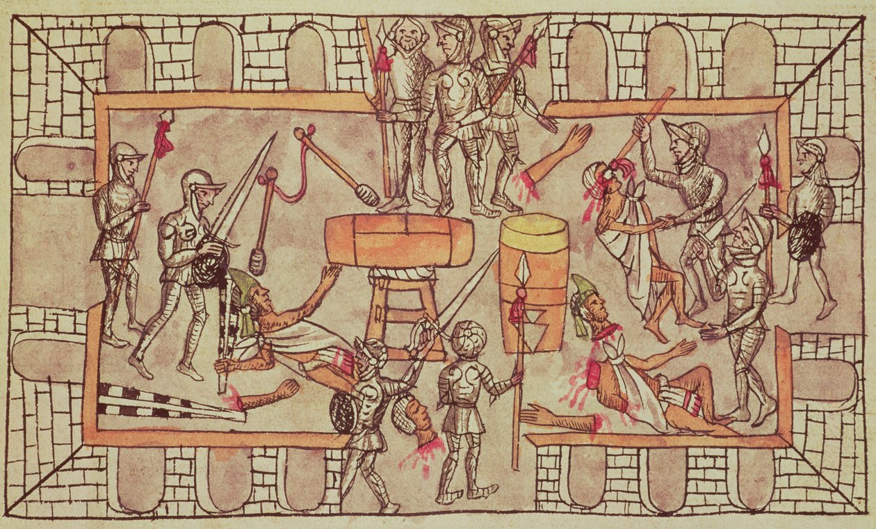 Massaker an den Mexikanern von Diego Duran
