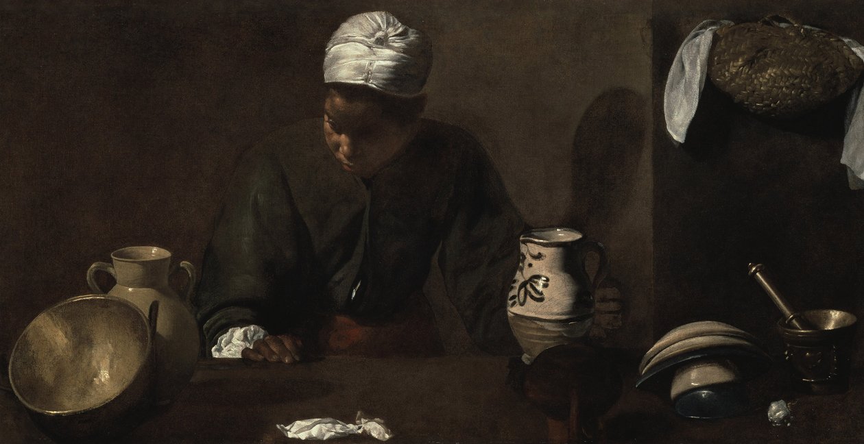 Küchenszene, 1618-20 von Diego Velázquez