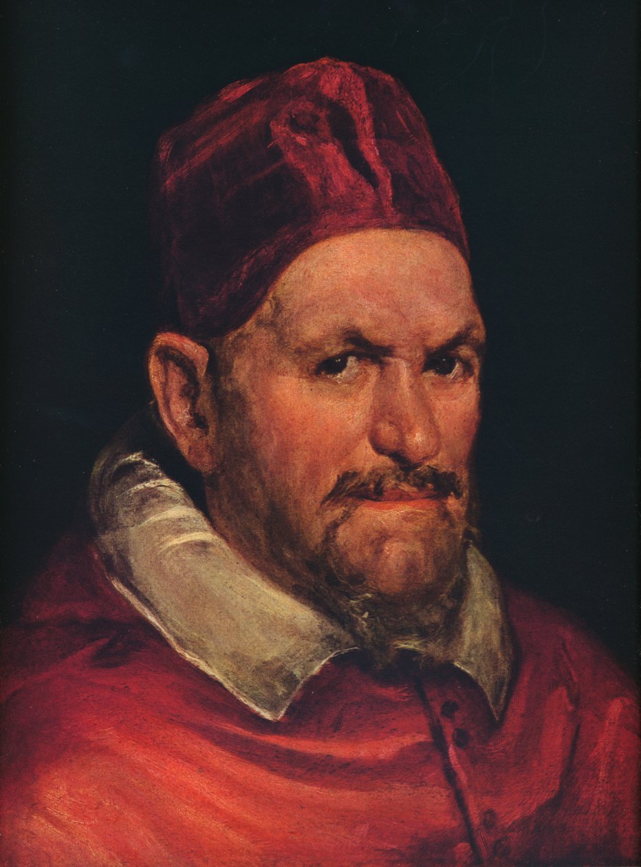Papst Innozenz X. von Diego Velázquez