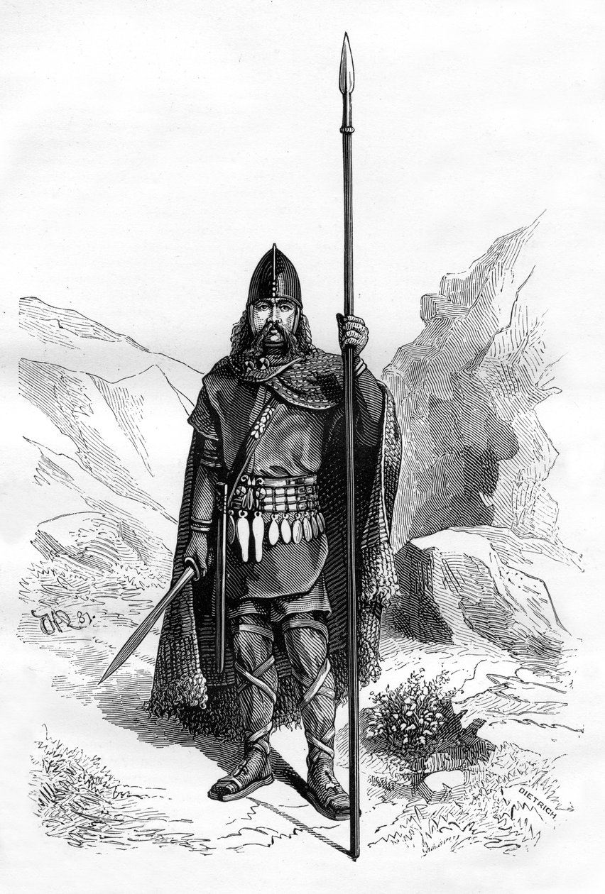 Fränkischer Häuptling, um 5. Jahrhundert, 1882-1884 von Dietrich