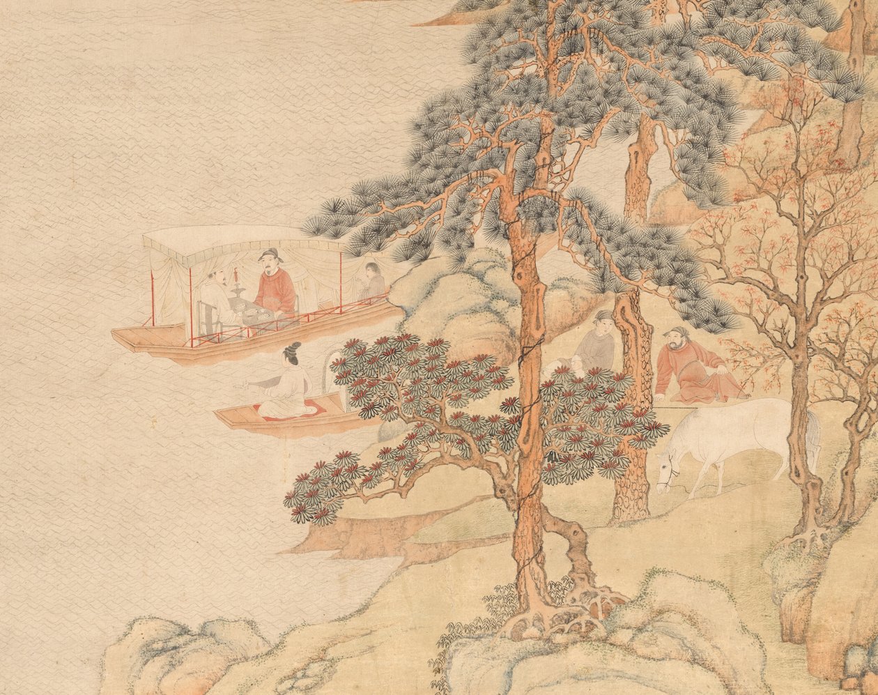 Lied der Laute, 1585 von Ding Yunpeng