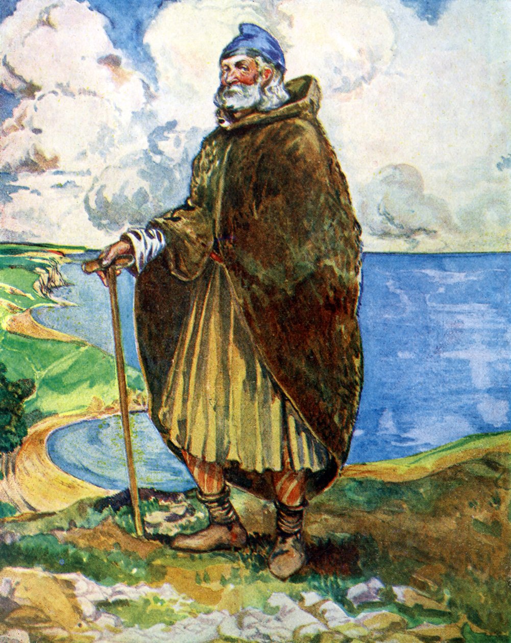 Männerkostüm zur Zeit von Stephan (1135–1154) von Dion Clayton Calthrop