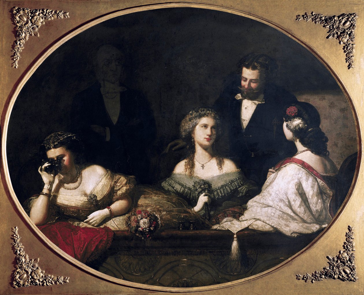 Eine Loge in der Oper von Dionisio Fierros